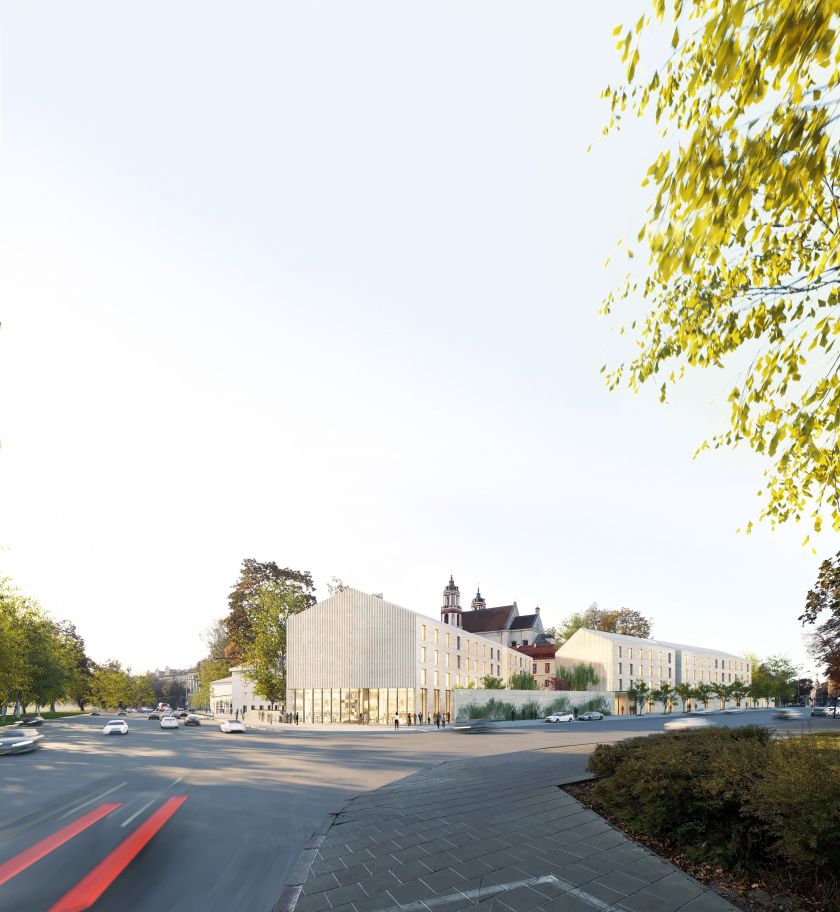 Paskelbtas Šv. Jokūbo ligoninės architektūros konkurso nugalėtojas