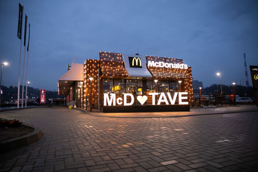 Vilniuje pradėjo veikti jau devintas „McDonald‘s“ restoranas