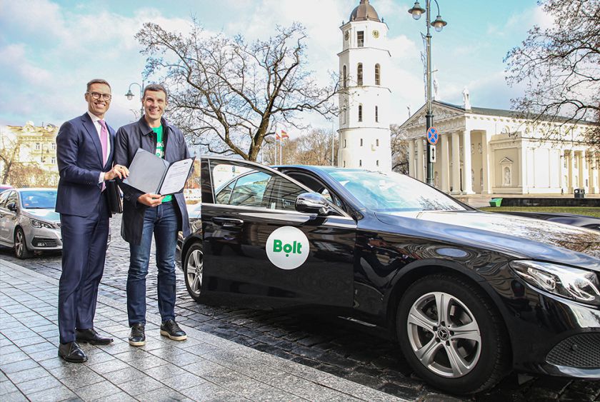 ES suteikė Estijos pavėžėjimo paslaugų platformai „Bolt“ 50 mln. Eur vertės kreditą