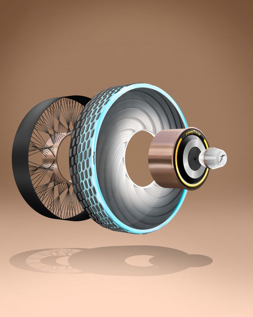 „Goodyear reCharge“ koncepcija – padangų keitimą palengvinančios specialios kapsulės, kurios dar ir atnaujina jūsų padangas