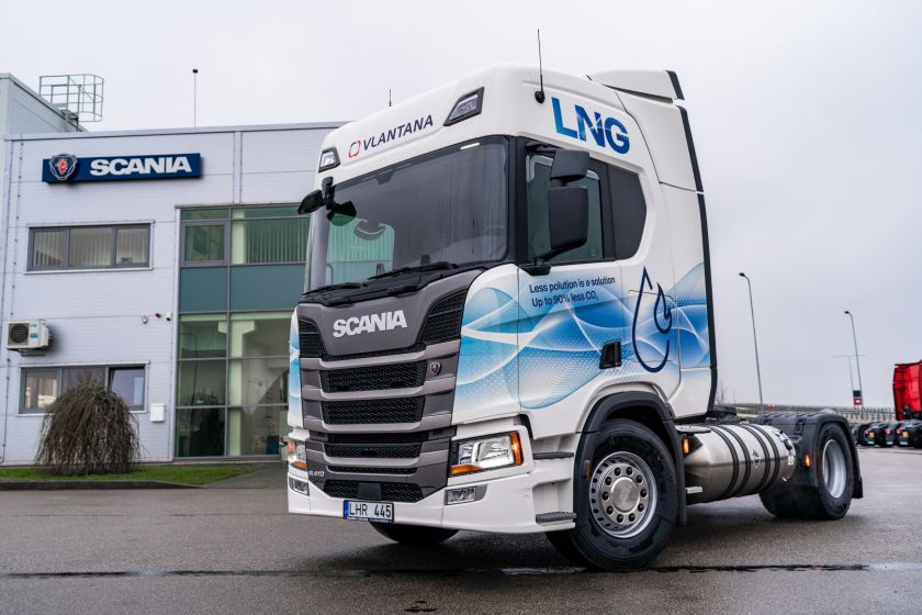 „Scania Lietuva“ pernai traukiantis rinkai didino savo dalį  