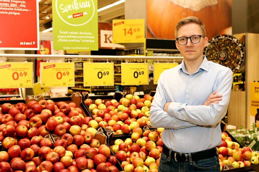 „Rimi“ dirbtinio intelekto šefas Lietuvos gyventojams padėjo neišmesti daugiau nei 2 tonų maisto