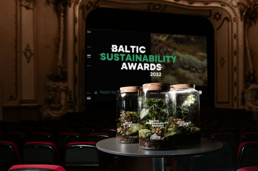 Įmonės, startuoliai ir organizacijos kviečiamos pretenduoti į jau antrąjį Baltijos šalių tvarumo inovacijų apdovanojimą