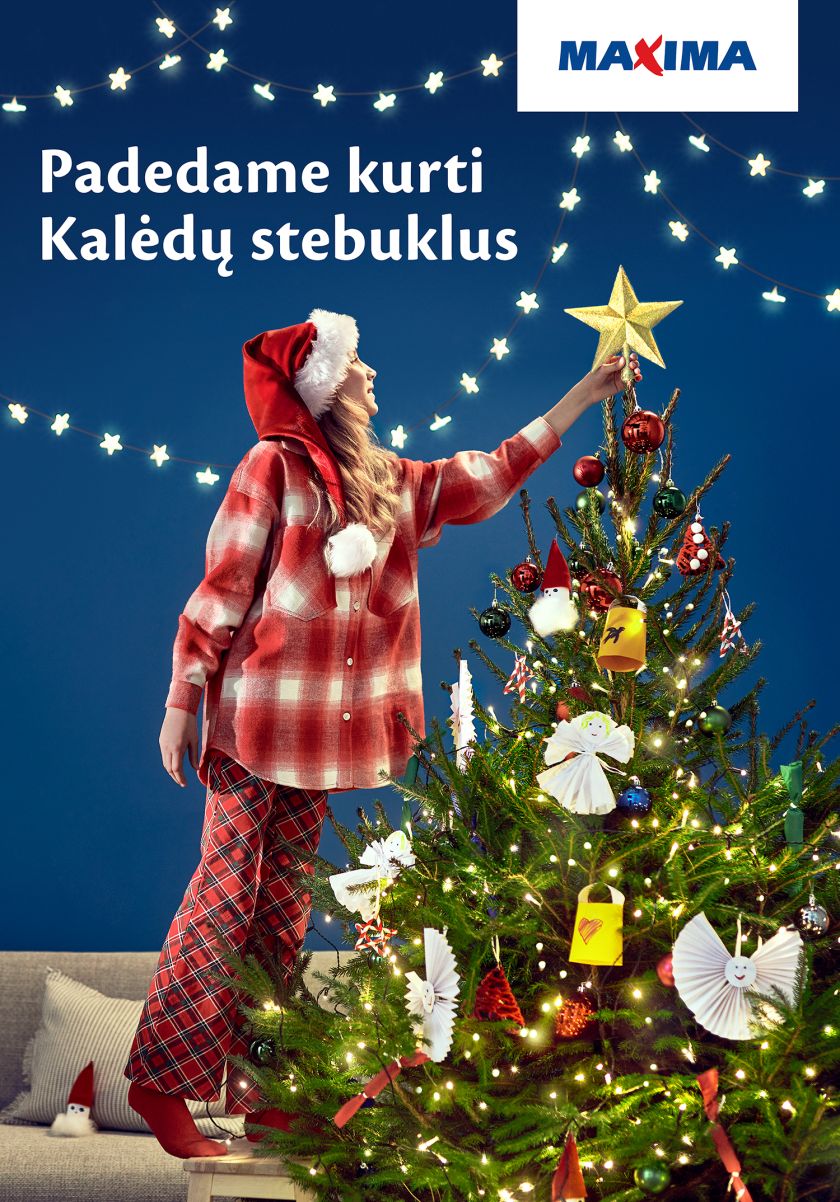 „Maxima“ kalėdinėje kampanijoje primins, kas svarbiausia per šventes