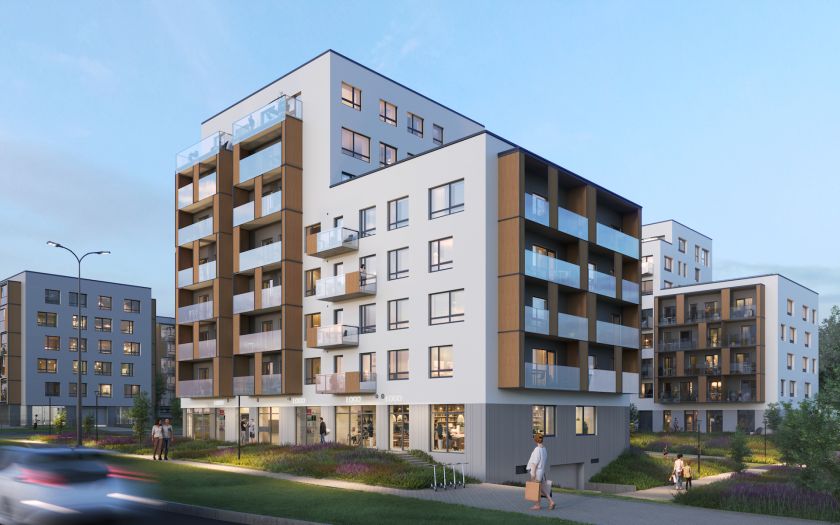 Vilniaus Pilaitėje iškils du nauji A++ energinės klasės gyvenamieji namai