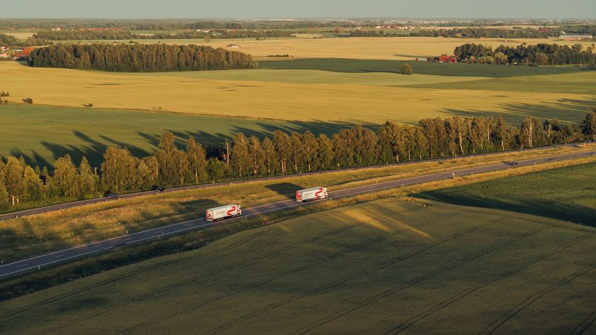 Ūkininkų streikai blokuoja Europos vežėjų darbą