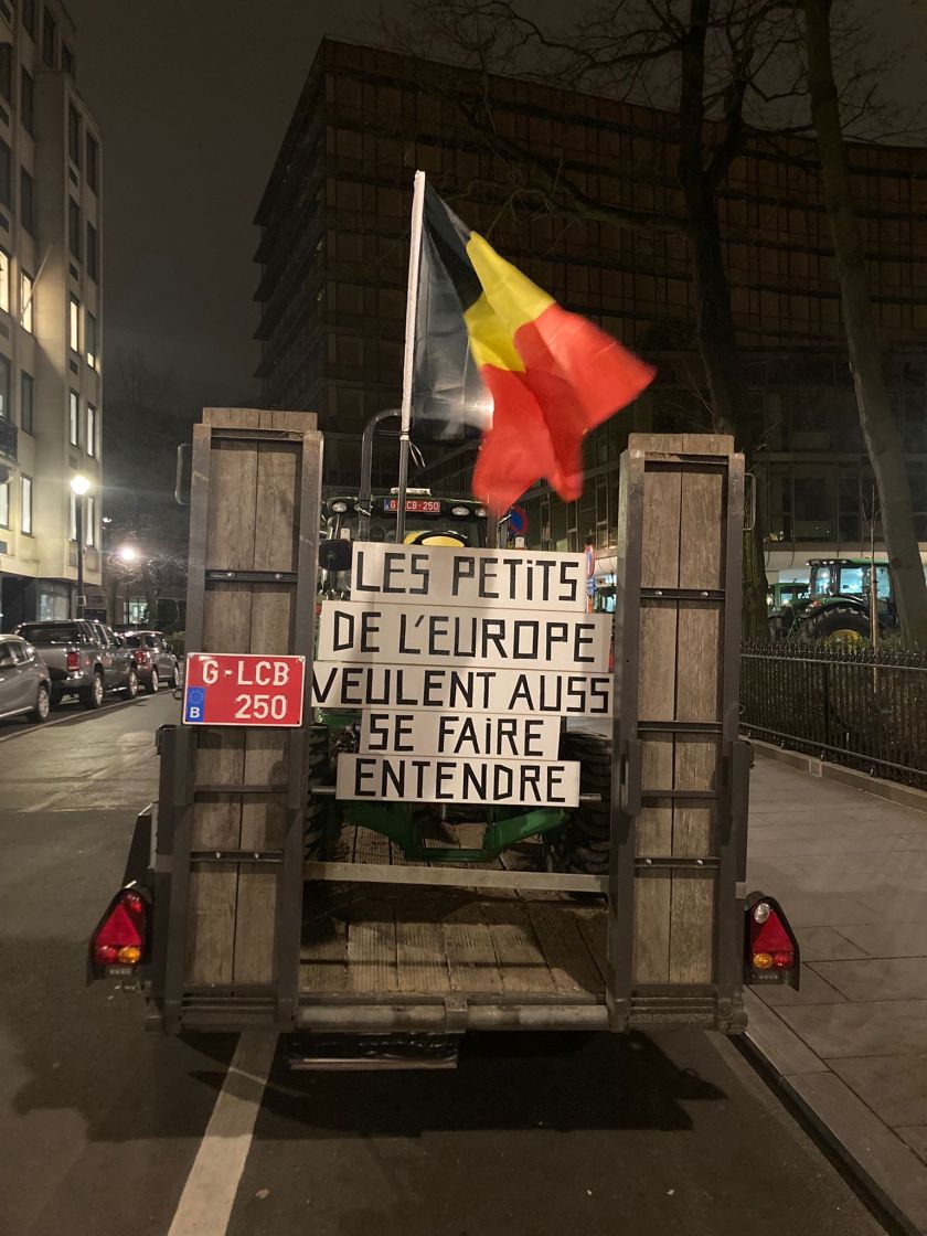 
Ko reikalauja protestuojantys Europos jaunieji ūkininkai?                