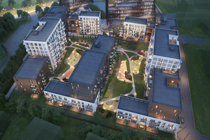 
„Citus“ projektai: Vilniaus pokyčių centre startuoja estetiški „Mūnai by CITUS“ – per penkerius metus pasiūlys beveik 500 prestižinių butų                