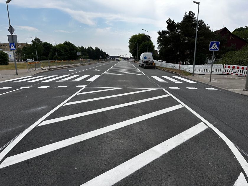 „YIT Lietuva“ pabaigė kelio, vedančio į į lietuvių pamėgtą Palangos Kunigiškių rajoną, remontą