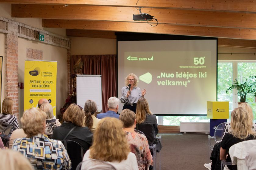 Baigėsi „Startuok nuo 50+“ programa: 103 dalyviai, sustiprintos verslo kompetencijos ir užmegztos bičiulystės