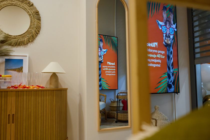 
Join UP! Baltic atidaro pirmąją kelionių parduotuvę Vilniuje prekybos centre „Ozas“                