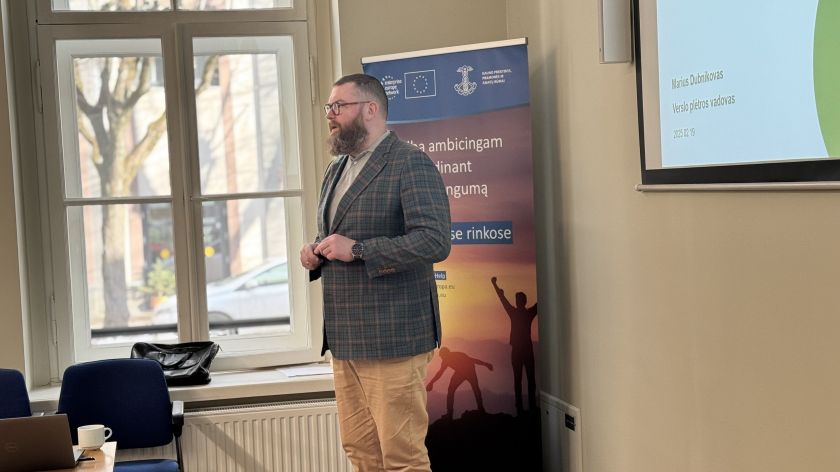 Kauno PPA rūmų diskusijoje – „Ekonomika 2025“: ekonomisto Mariaus Dubnikovo įžvalgos – kokius sprendimus turėtų priimti verslas?