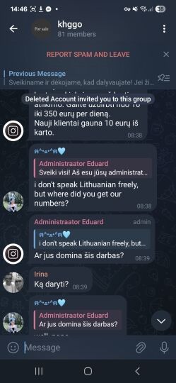 Finansiniai sukčiai taiko naują apgavystę: kviečia užsidirbti socialiniuose tinkluose