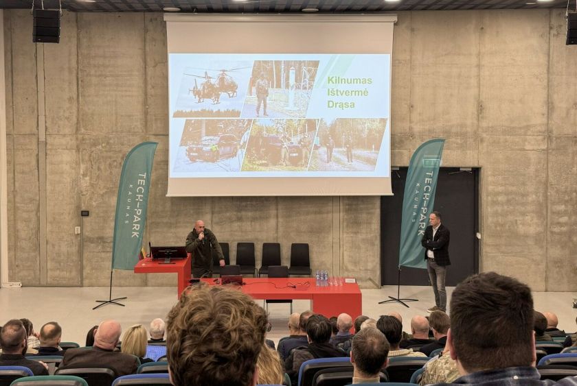 Kaune surengtose gynybos inovacijų dirbtuvėse – greiti sprendimai oro erdvės apsaugai