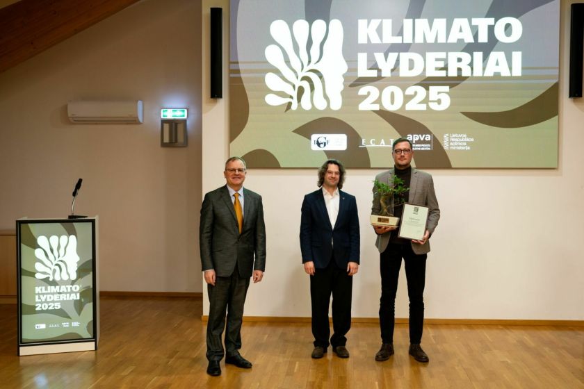 Apdovanoti „Klimato lyderiai“ – įmonės, geriausiai kovojančios su klimato kaita