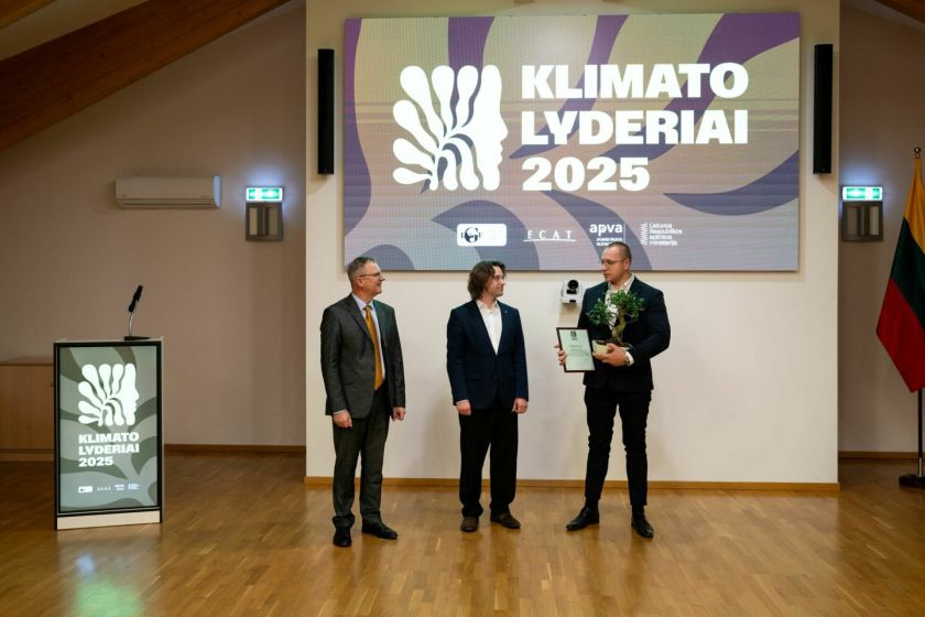 Apdovanoti „Klimato lyderiai“ – įmonės, geriausiai kovojančios su klimato kaita